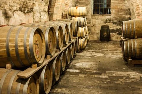 Old cellar Foto stock