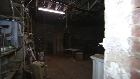 Old cellar storage shot Video stock 85187507