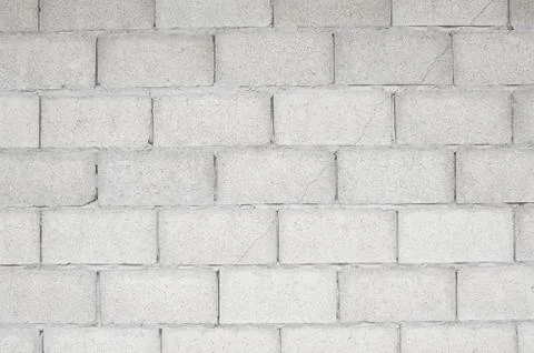 Old cement blocks wall texture and background. Stock Photos