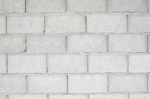 Old cement blocks wall texture and background. Fotos Stock