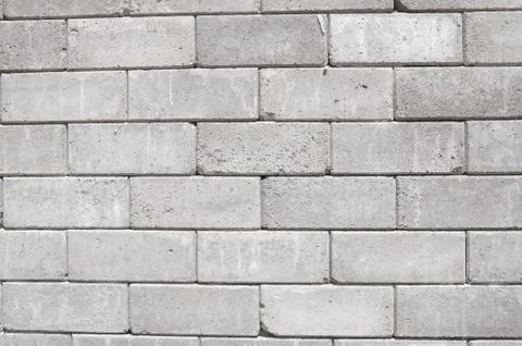 Old cement blocks wall texture and background. Stock Photos