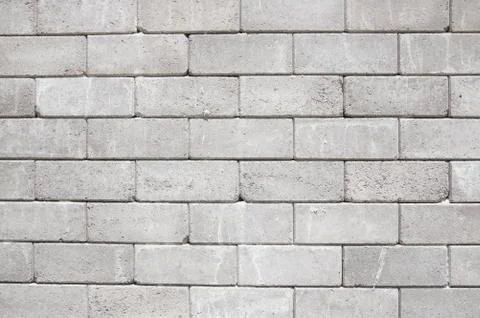 Old cement blocks wall texture and background. Stock Photos