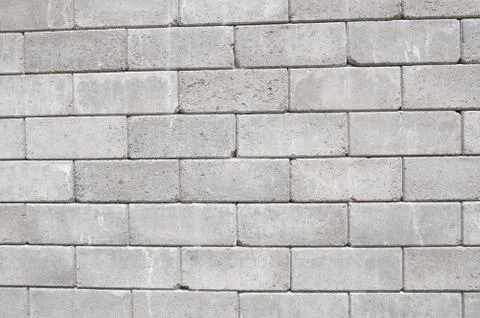 Old cement blocks wall texture and background. Foto stock