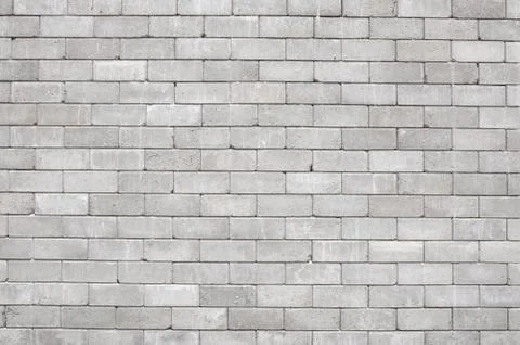 Old cement blocks wall texture and background. Stock Photos