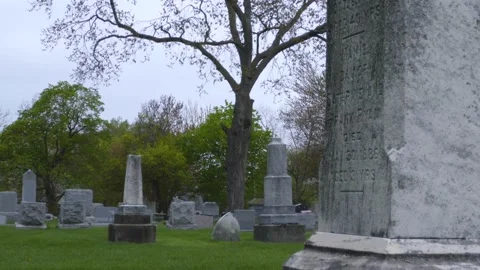 Old Cemetery 4K Stock Footage 130606755