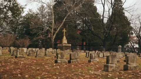 Old Cemetery 스톡 동영상 121486300