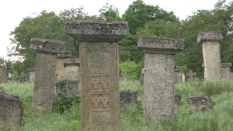 Old cemetery Stock Footage 130522710