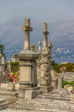 Old cemetery Foto stock