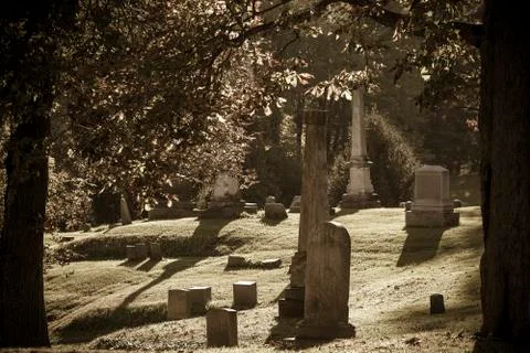 Old cemetery Stock Photos