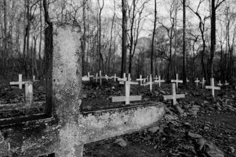 Old cemetery Stock Photos