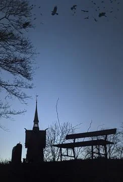 Old cemetery Foto stock