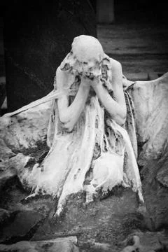 Old Cemetery statue Stock-Fotos