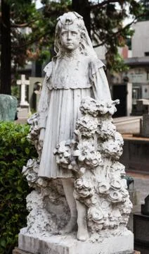 Old Cemetery statue Foto stock