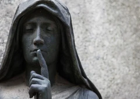 Old Cemetery statue Stock Photos