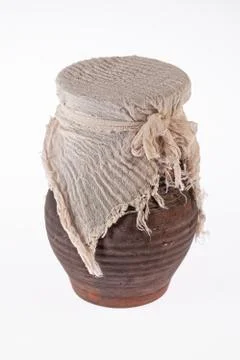 Old Ceramic Pot Stock Photos