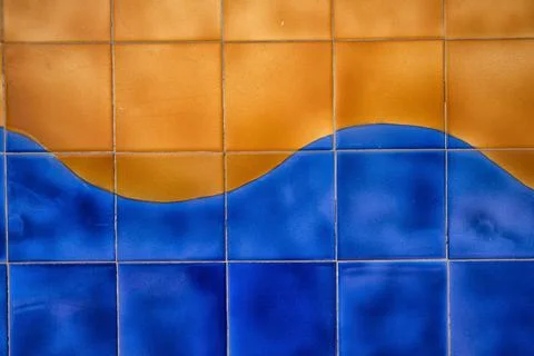 Old ceramic texture background wallpaper. Foto stock