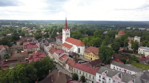 Old Cesis.Latvia Stock Footage 260742458