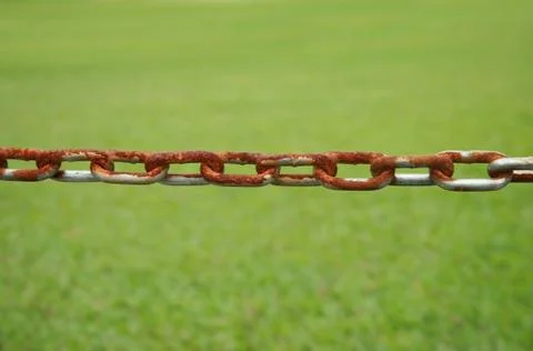 Old chain Stock Photos