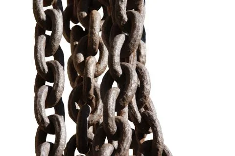 Old chains Stock Photos