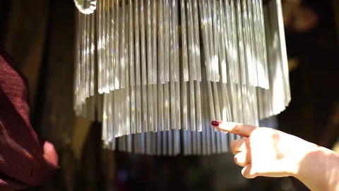 Old chandelier Stock Footage 81713192