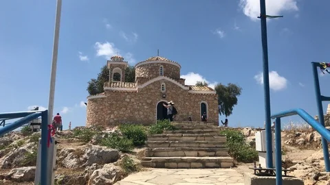 The Old Chapel Tracking Shot Stock Footage 92999696