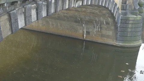 Old Charles Bridge Foot Stock Footage 82698336