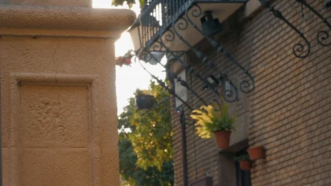 Old charming streets, Spain Stock-Footage 124229818