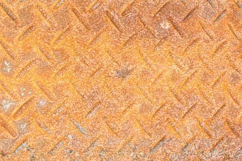 Old checker plate Stock Photos