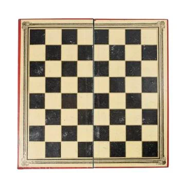 Old chess board Stock Photos
