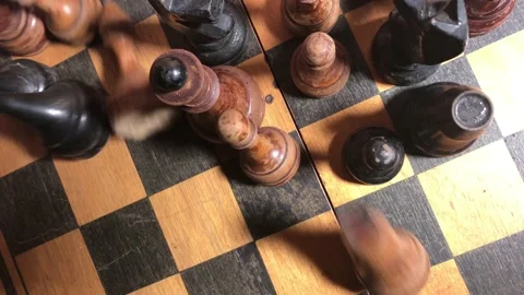 Old chess Video stock 142299242