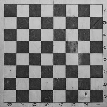 Old Chessboard Background Stock Photos