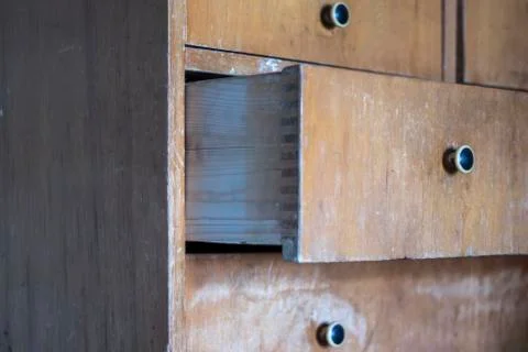 Old chest of drawers. Stock Photos