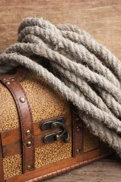 Old chest Stock Photos