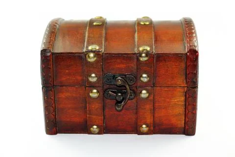Old chest Foto stock