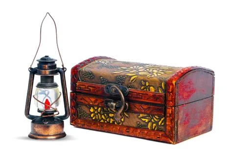 The old chest Stock Photos