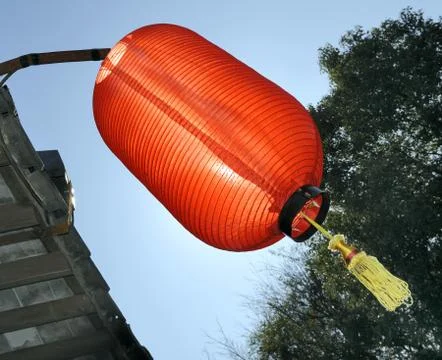Old Chinese lantern Stock Photos