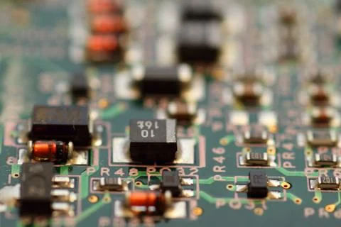 Old chip closeup Stock Photos