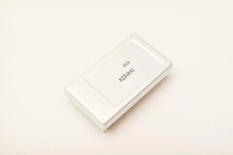 Old chips on a white background. Different electronic chips. Microcircuits .. Stock Photos