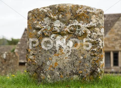 Old church in cotswold district of england Stock Photos