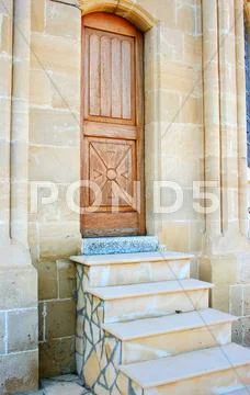 Old church door Stock Photos