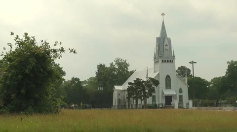 Old Church Stock Footage 5837071