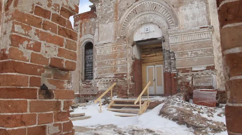 The old church Stock Footage 36063678
