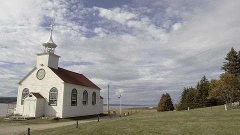 Old Church Stock Footage 90939643