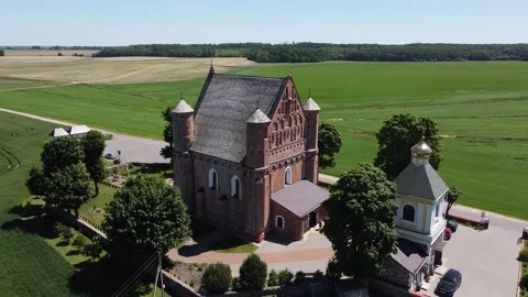Old church Stock Footage 157603359