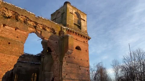 An old church. Stock Footage 231400387