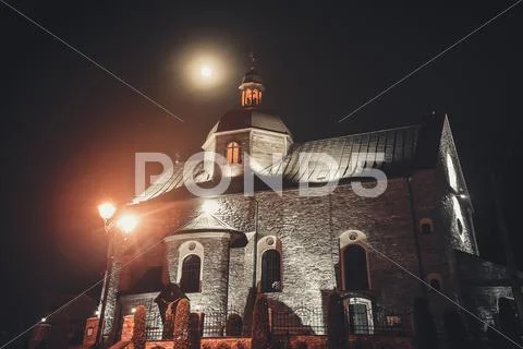 Old Church in Kamianets Podilskyi Stock Photos