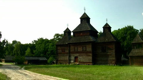Old church4 Video stock 786725