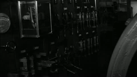 Old Circuit Breakers Stock Footage 21431297