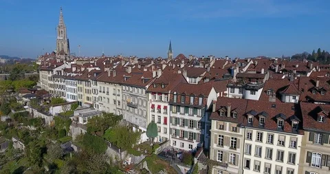 Old city of Bern 스톡 동영상 89905960