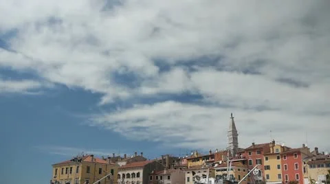 Old City Clouds Timelapse (2) 스톡 동영상 11323380